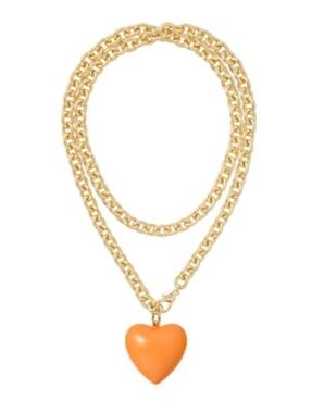 Roxanne Assoulin The Big Puffy Heart Charm Necklace